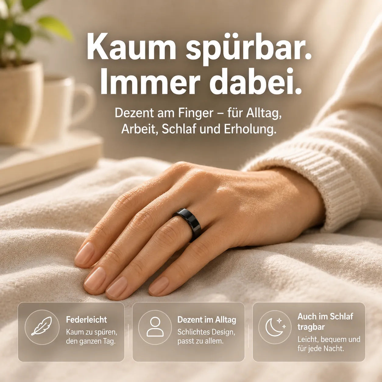 Nexora Vital Ring – Verstehe früher, wann dein Körper überlastet ist